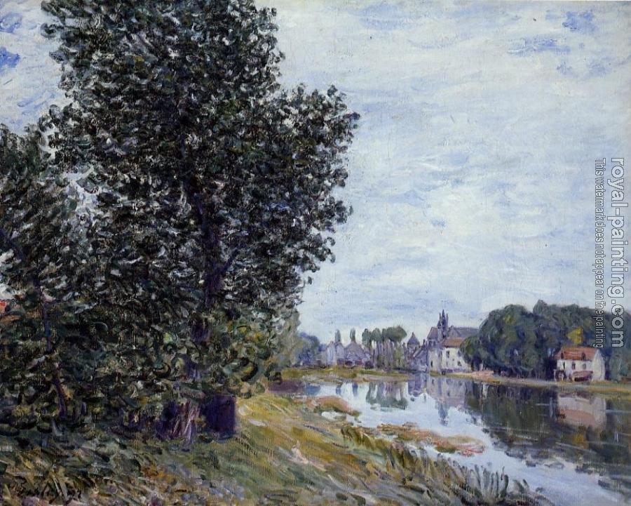 Alfred Sisley : At Moret-sur-Loing